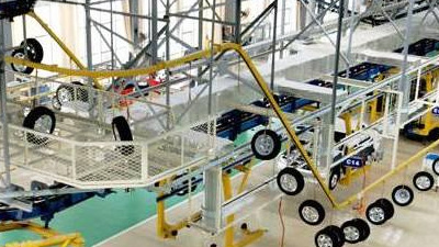 汽车零部件包装车间