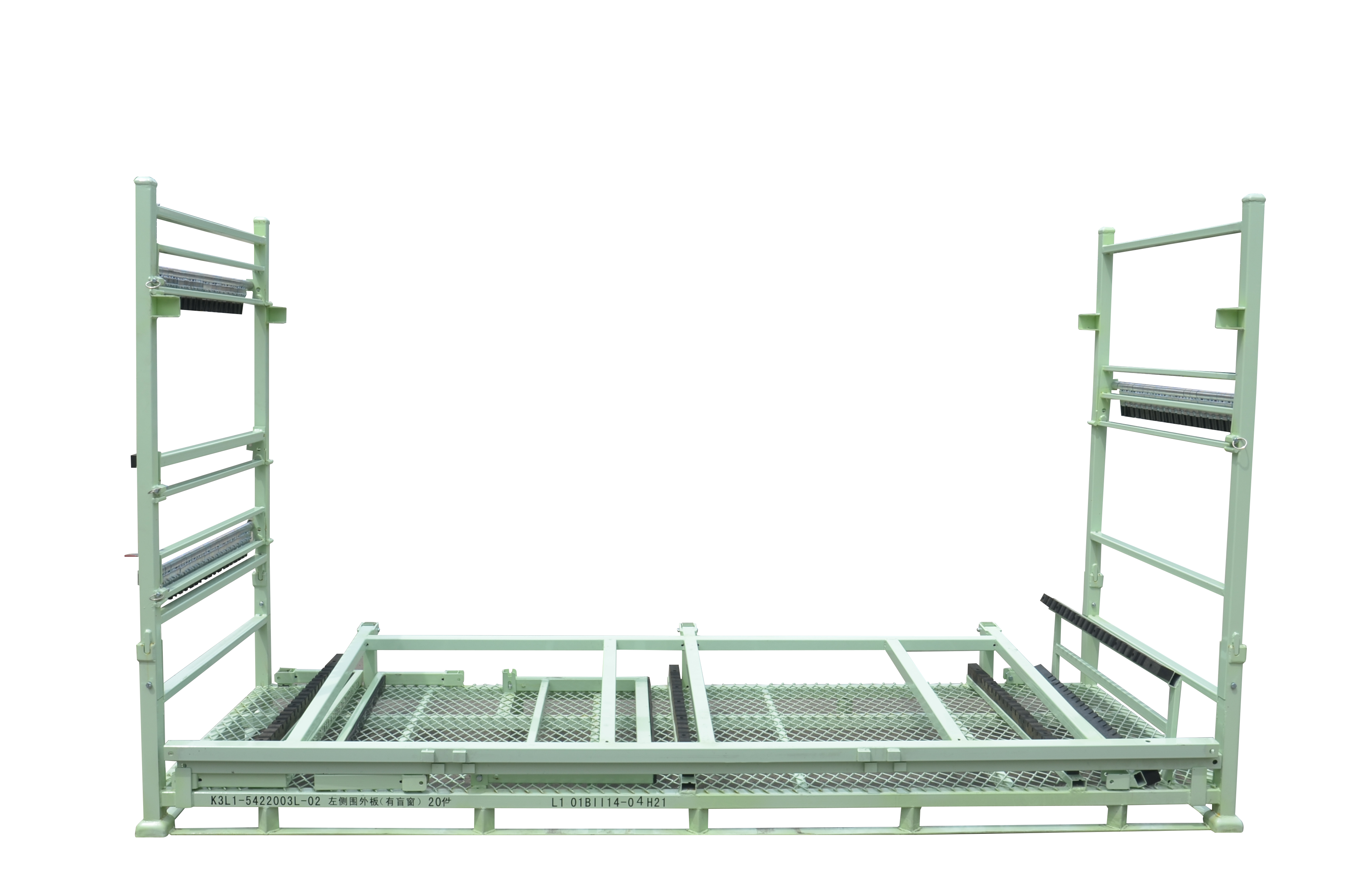 冲压件左前门框口料架