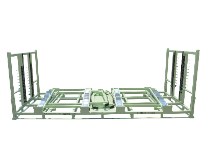 冲压件顶盖料架 冲压件料架
