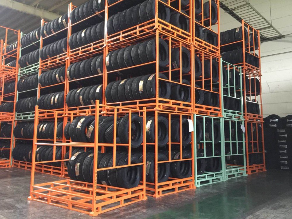 轮胎周转架：物流与生产场景的高效载体